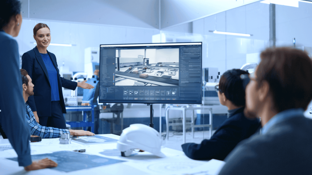 Development of digital twins Development of industrial digital twins